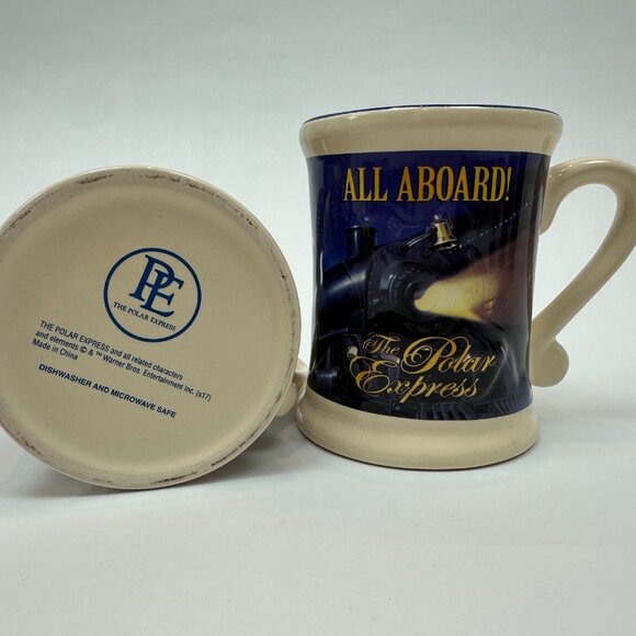 The Polar Express 3D Coffee Hot Chocolate Mug Set of 5 Christmas Holiday - Picture 4 of 10